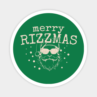 Merry Rizzmas offensive christmas Magnet